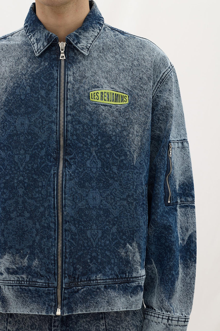 DENIM BOMBER 001