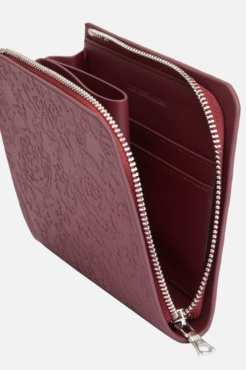 LARGE ZIPPED WALLET 014